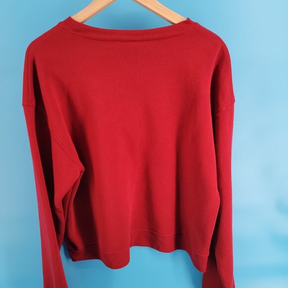 Taylor Swift “SWIFTIE” Maroon Crewneck Sweatshirt – Size L - Picture 4 of 6
